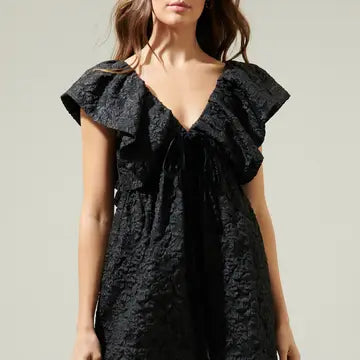 Arielle Mini Dress Cozy Wraparound Mini Dress