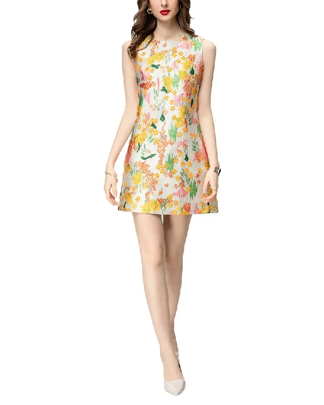 BURRYCO Mini Dress Trendy Floral Mini Dress