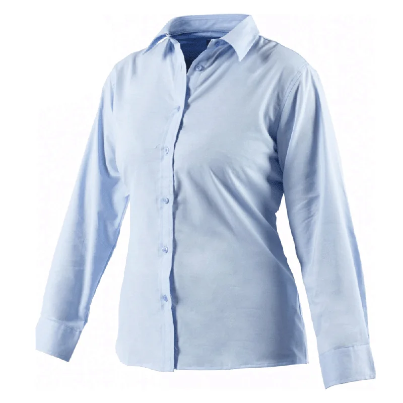 Dickies SH64300 Oxford Ladies Long Sleeve Shirt Various Colours Comfortable Summer Short Shirt