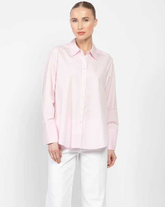 Aiden Shirt Elegant Draped Short Sleeve