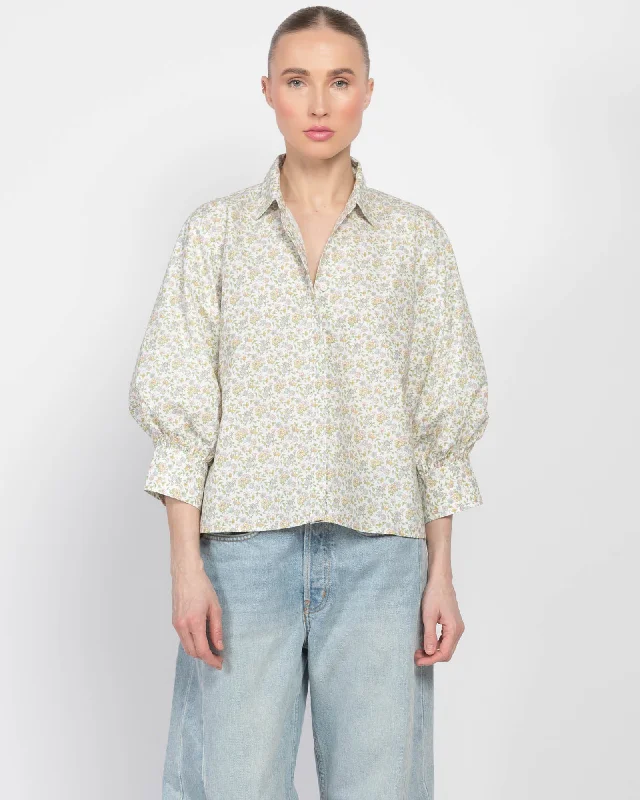 Esme Shirt Trendy Short Sleeve Blouse