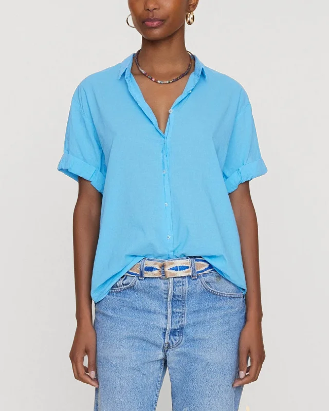 Channing Shirt Casual Oversized Short Shirt