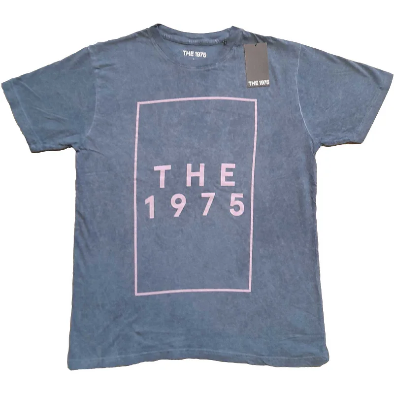 The 1975 | Official Band T-Shirt | I Like It Logo (Wash Collection) Spandex Blend Rayon Blend Denim Blend