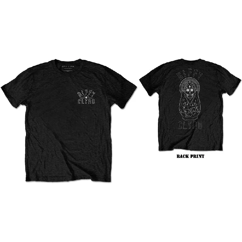 Biffy Clyro | Official Band T-Shirt | Dolls (Back Print) Mesh Canvas Denim