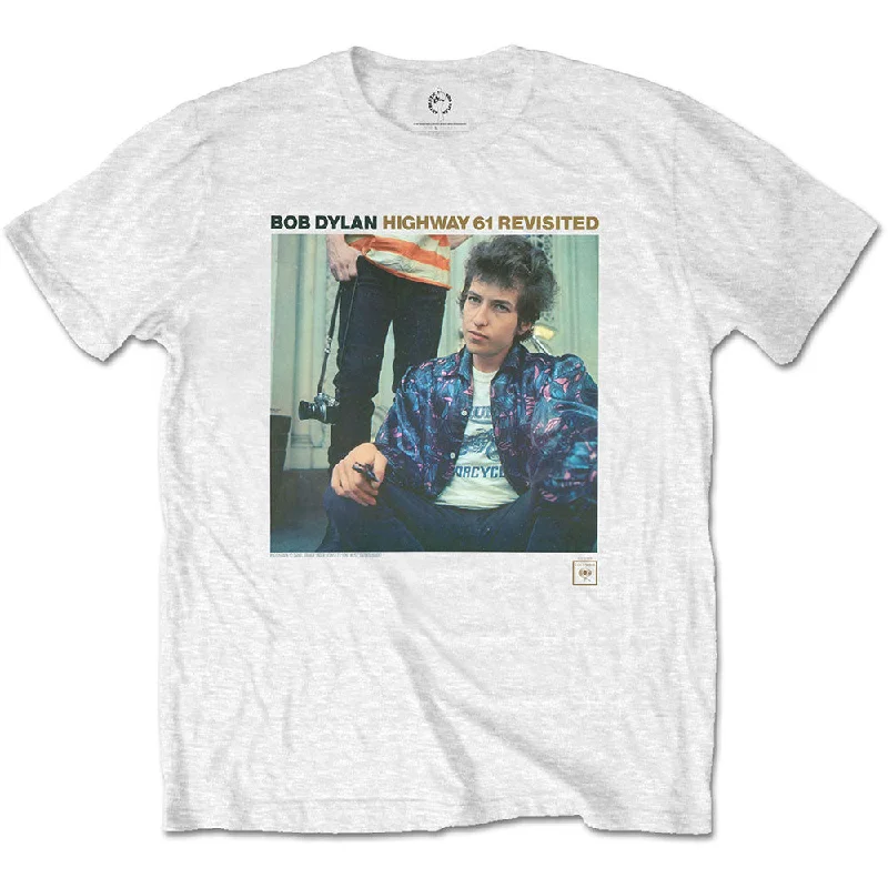 Bob Dylan | Official Band T-Shirt | Highway 61 Revisited Hooded Caped Shawl Collar