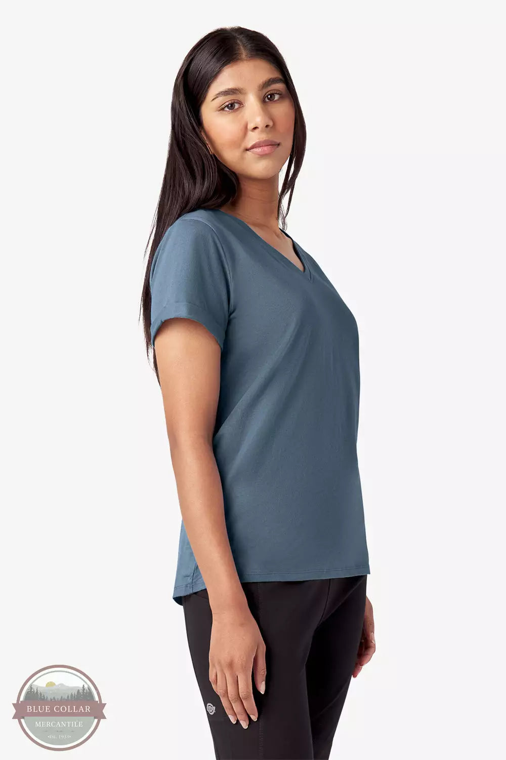 FS306 V-Neck T-Shirt Cozy Warm Stylish