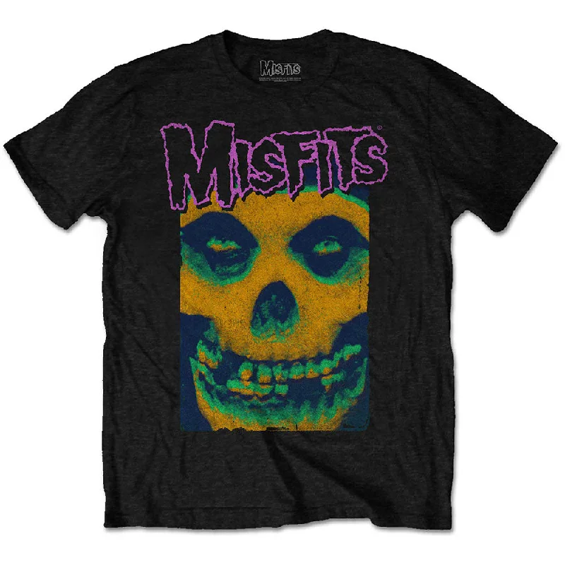 Misfits | Official Band T-shirt | Warhol Fiend Real Fur Shearling Chenille