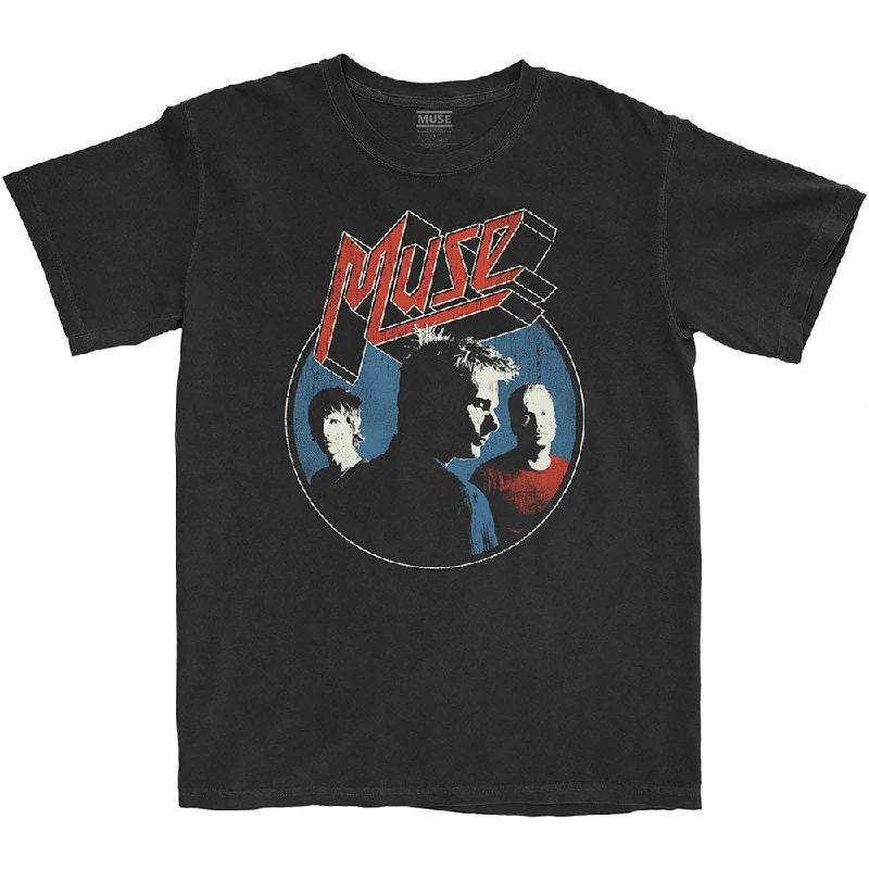 Muse | Official Band T-shirt | Get Down Bodysuit Jersey Fabric Tulle Fabric Batik Fabric