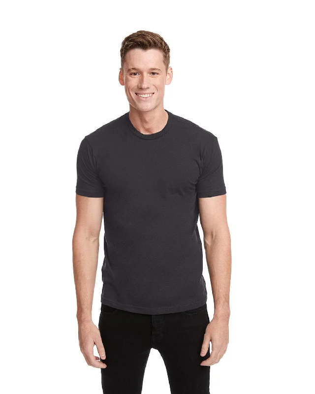 Next Level Unisex Short Sleeve T-Shirt | Graphite Black Houndstooth Herringbone Solid Next Level Unisex Short Sleeve T-Shirt | Graphite Black Houndstooth Herringbone Solid