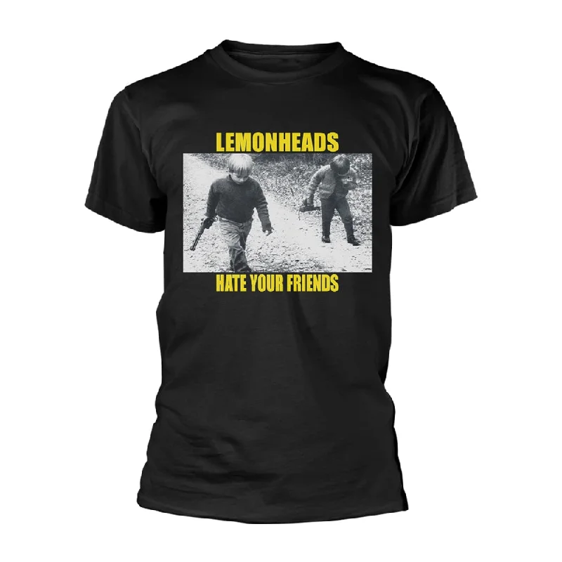 The Lemonheads Unisex T-shirt: Hate Your Friends Cashmere Blend Cotton Blend Poly Blend The Lemonheads Unisex T-shirt: Hate Your Friends Cashmere Blend Cotton Blend Poly Blend
