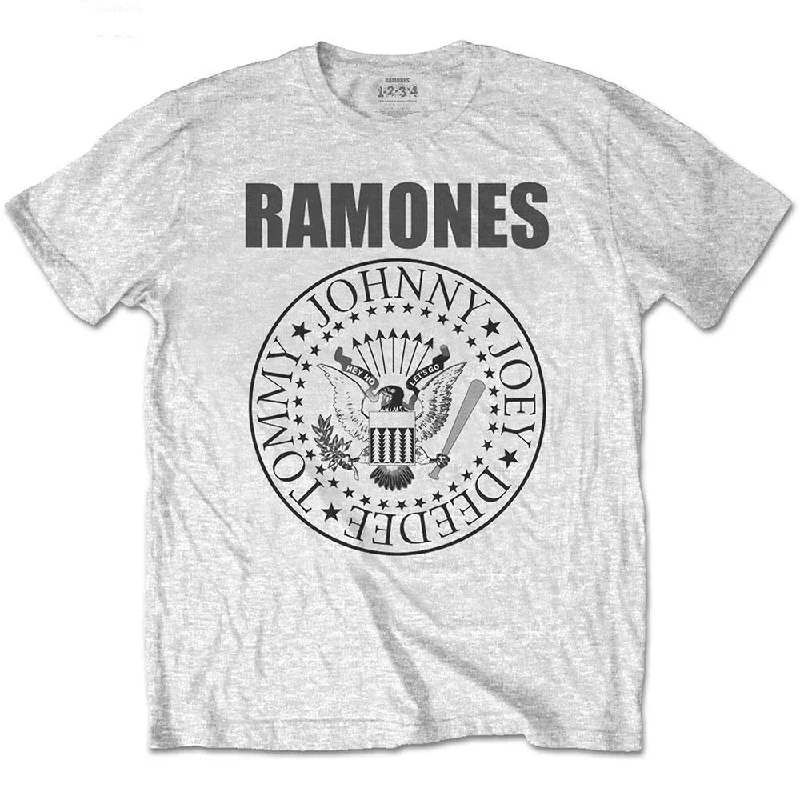 Ramones Kids T-Shirt: Presidential Seal Mesh Canvas Denim