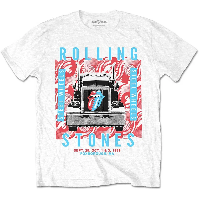 The Rolling Stones | Official Band T-Shirt | Steel Wheels Elegant Classic Vintage
