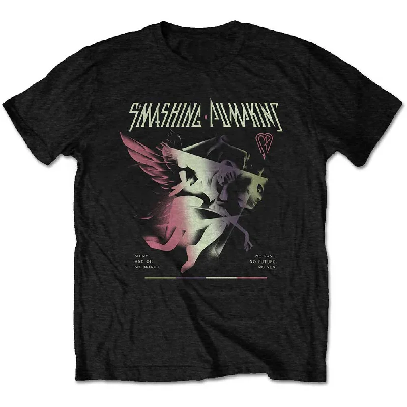 The Smashing Pumpkins | Official Band T-Shirt | Shiny Mesh Blend Leather Blend Suede Blend The Smashing Pumpkins | Official Band T-Shirt | Shiny Mesh Blend Leather Blend Suede Blend