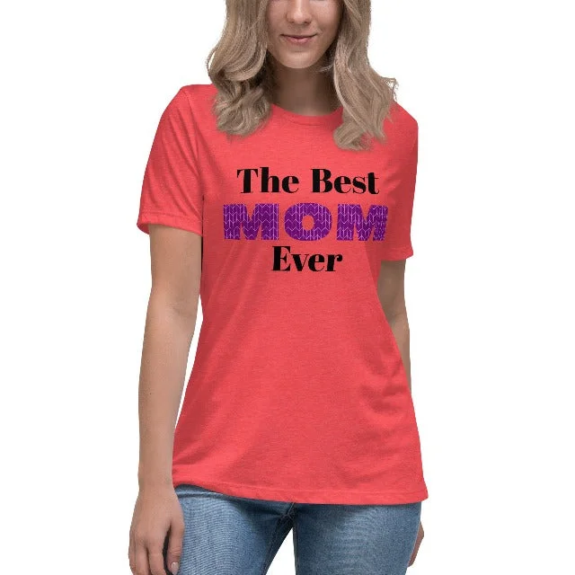 The Best Mom Ever T-Shirt Nylon Fabric Polyester Fabric Spandex Fabric