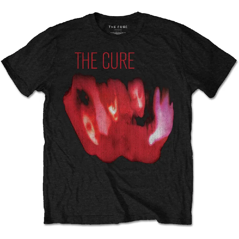 The Cure | Official Band T-Shirt | Pornography Cashmere Blend Cotton Blend Poly Blend