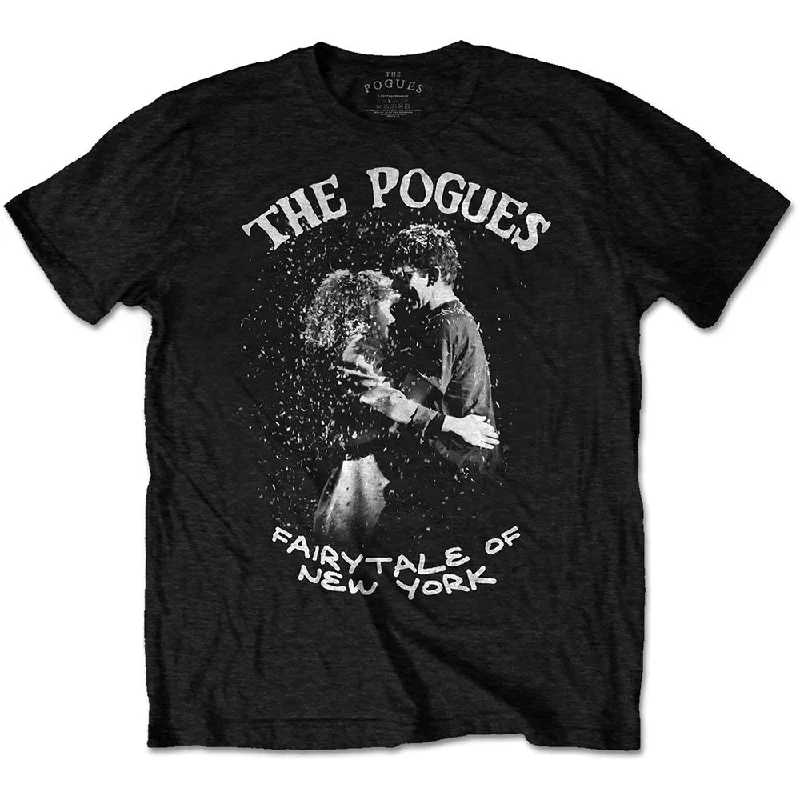 The Pogues | Official Band T-Shirt | Fairy-tale Of New York Hooded Caped Shawl Collar