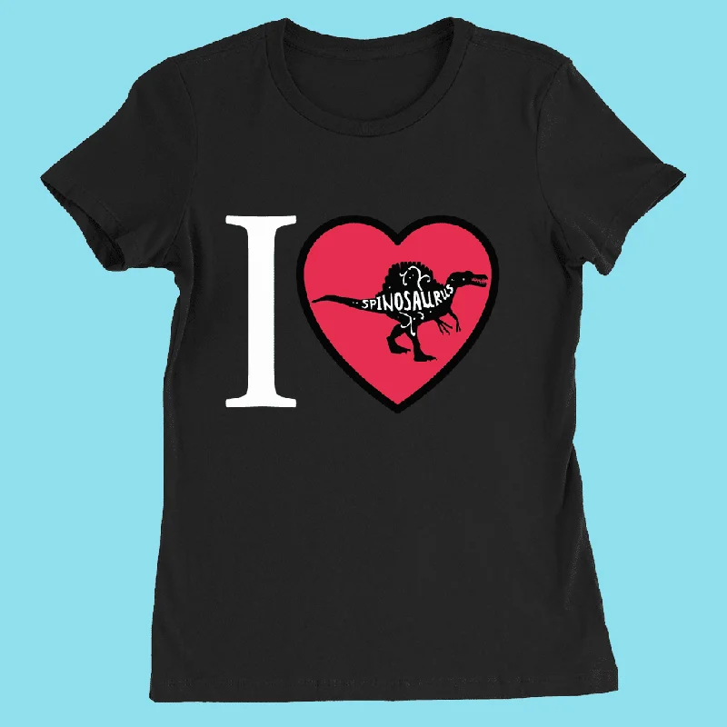 Women I Love Spinosaurus T-Shirt Cozy Warm Stylish