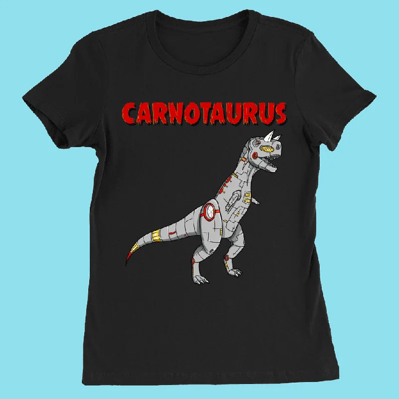 Women Robot Carnotaurus T-Shirt Cozy Warm Stylish