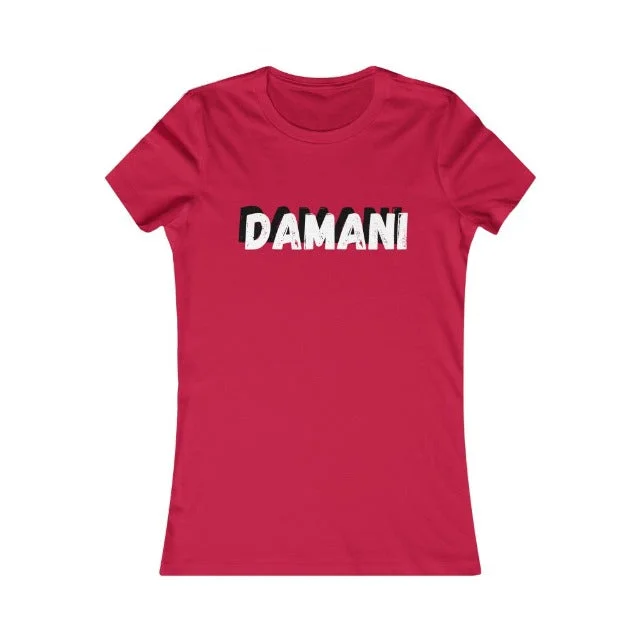 Women's Damani Tee Collared T-Shirt Boat Neck A-Line