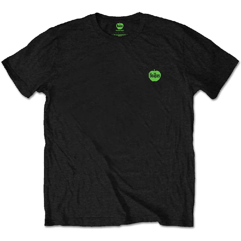 The Beatles | Official Band T-Shirt | Abbey Road & Logo (Back Print) Front Pockets Side Pockets Patch Pockets The Beatles | Official Band T-Shirt | Abbey Road & Logo (Back Print) Front Pockets Side Pockets Patch Pockets