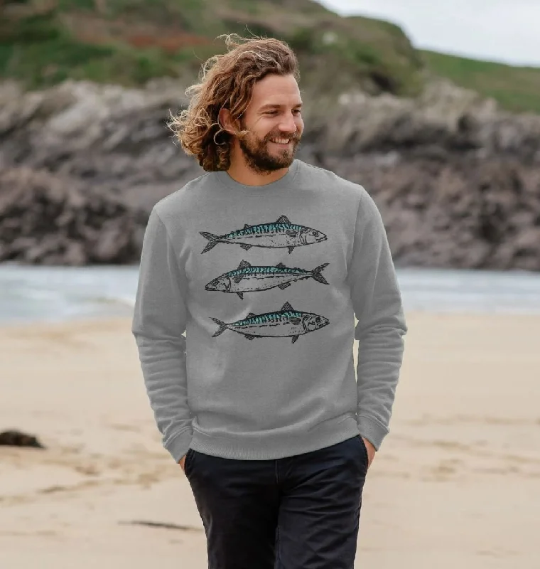 Mackerel Sweatshirt Hoodie with Fur Luxurious Winter