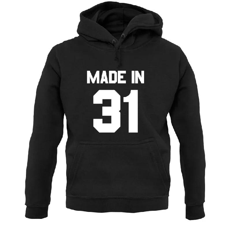 Made In '31 Unisex Hoodie Hoodie with Gradient Ombre Colorful