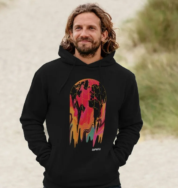 Men's Heatwave Hoodie Hoodie with Stripes Bold Sporty