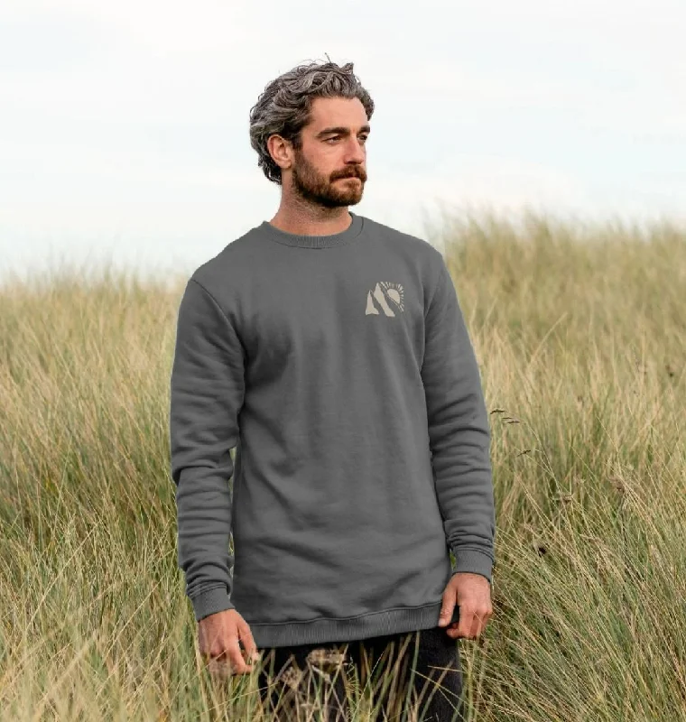 Mountains Calling Sweatshirt Hoodie with Longline Fit Extended Stylish