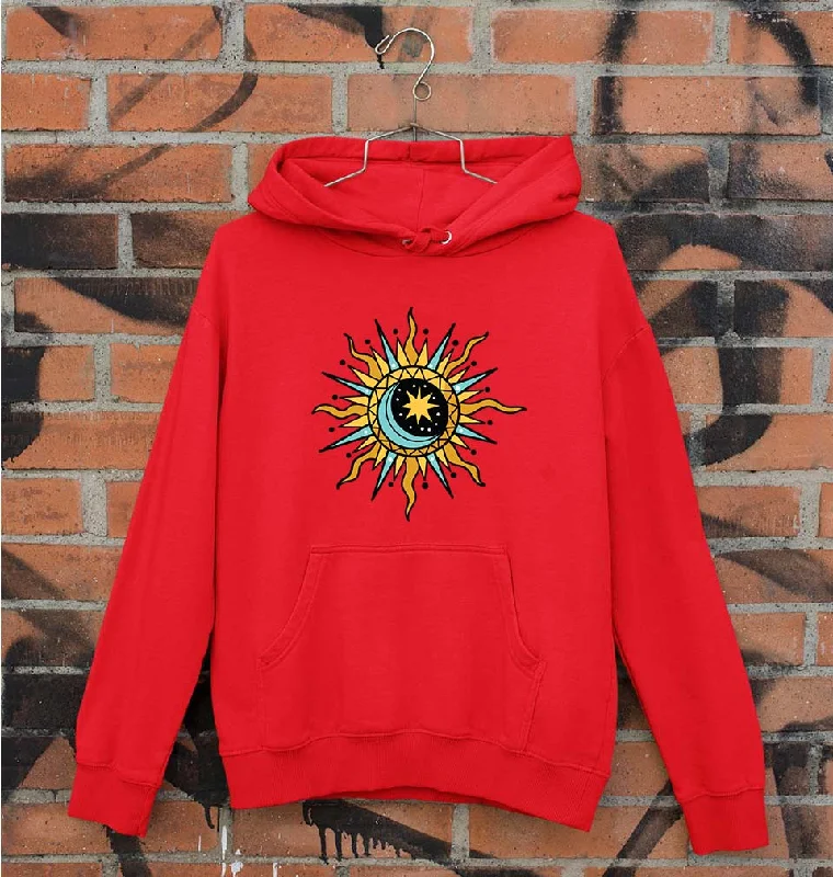 Psychedelic Chakra Unisex Hoodie for Men/Women Hoodie with Slit Hem Functional Movement