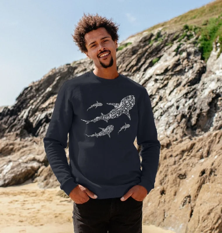 Save Our Seas Sweatshirt Hoodie with Velcro Closure Adjustable Secure