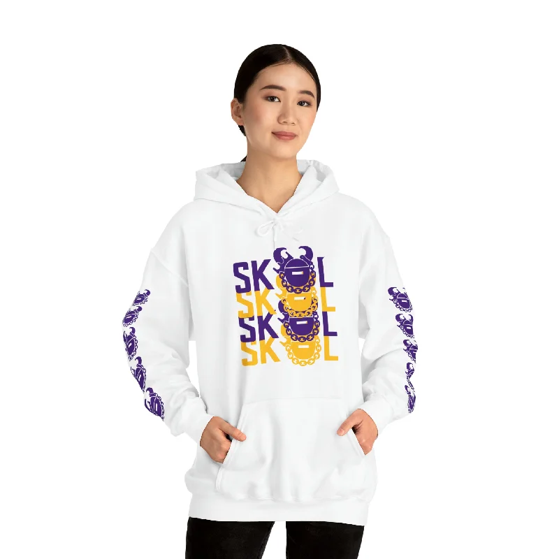 Unisex Heavy Blend™ Hooded Sweatshirt - 4x + Game Day Helmet (Sleeves) Hoodie with Tied Waist Feminine Flattering