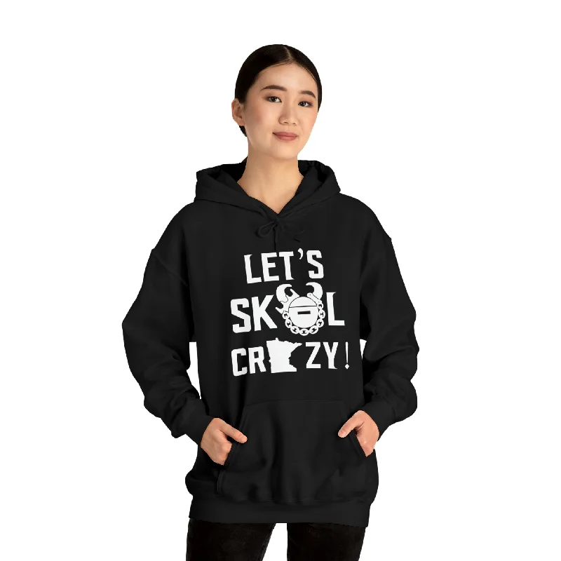 Unisex Heavy Blend™ Hoodie - Let's go Crazy! Hoodie with Gradient Ombre Colorful