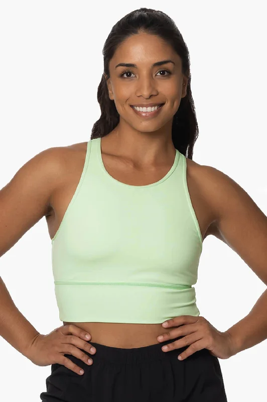 Rae Sports Bra - Mint Full Support Bra