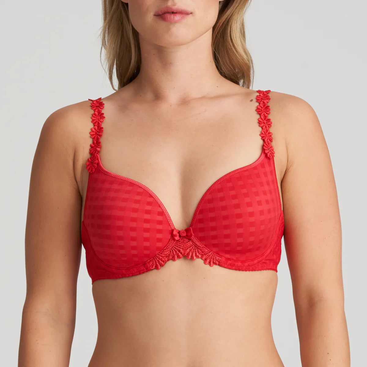 Avero Heartshape Bra In Scarlet - Marie Jo Adjustable Comfort Bra