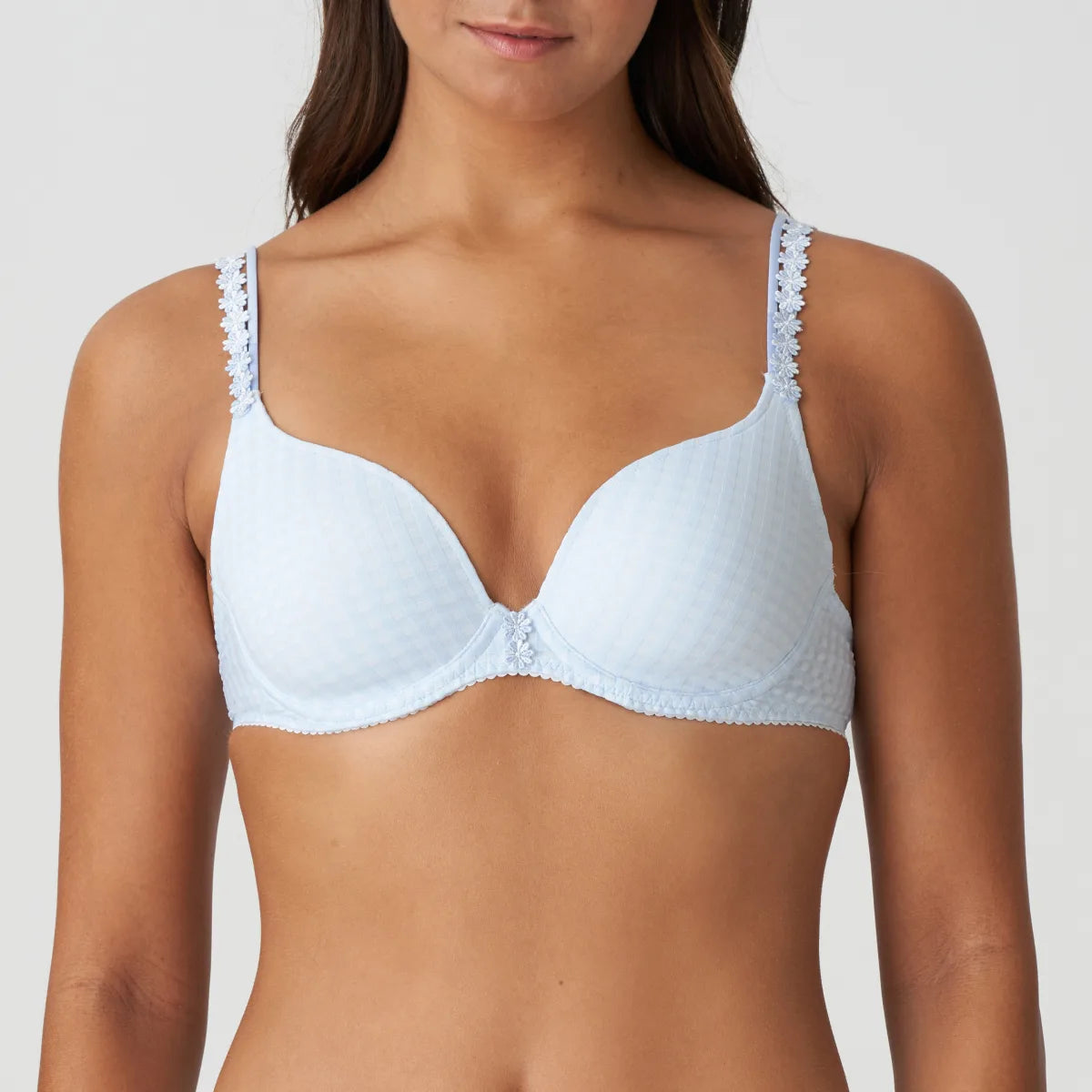 Avero Heartshape Bra In Tiny Vichy - Marie Jo Lightly Padded Bra