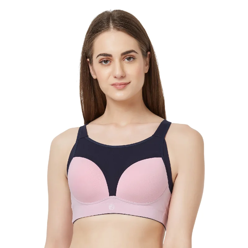 Extreme Coverage High Impact Lightly Padded Non Wired Sports Bra- CB-905A Lightweight Cotton Bra