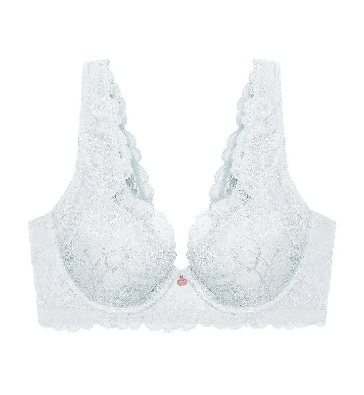 FLORALE WILD PEONY WIRED PADDED BRA Floral Lace Bra