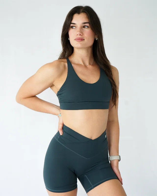 Impact Beyond Sports Bra - Emerald Lightweight Cotton Bra