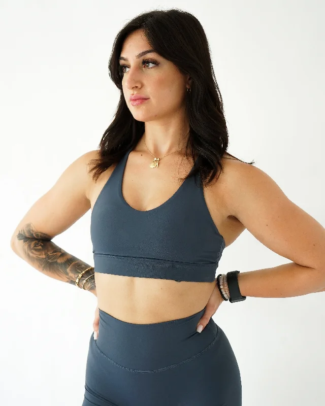 Impact Beyond Sports Bra - Stone Multi-Way Bra Design