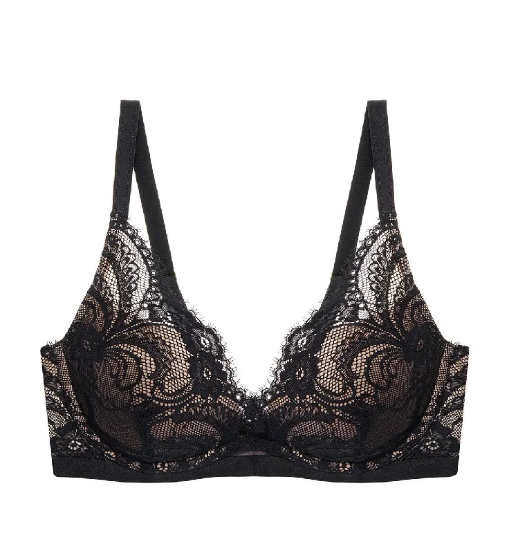 LOVE LACE WIRED PUSH UP BRA Lightly Padded Bra