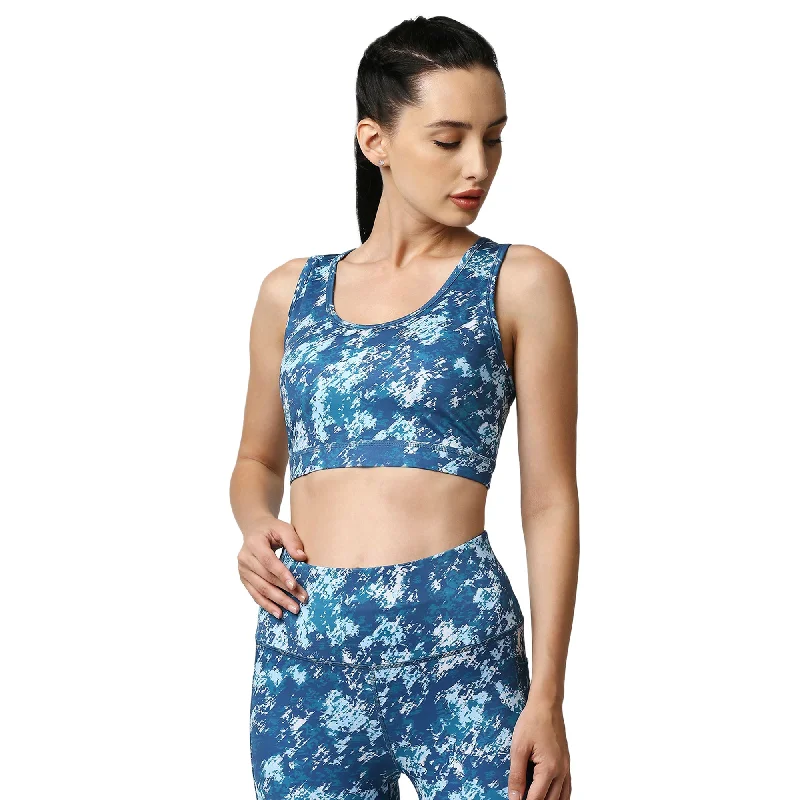 Medium Impact Racerback Sports Bra- AT-3 Sleek Push-Up Bra