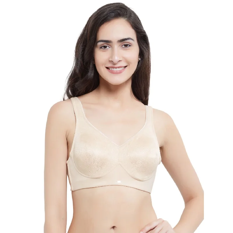 Minimizer Full Coverage Non Wired Bra- CB-325 Soft Strapless Bra