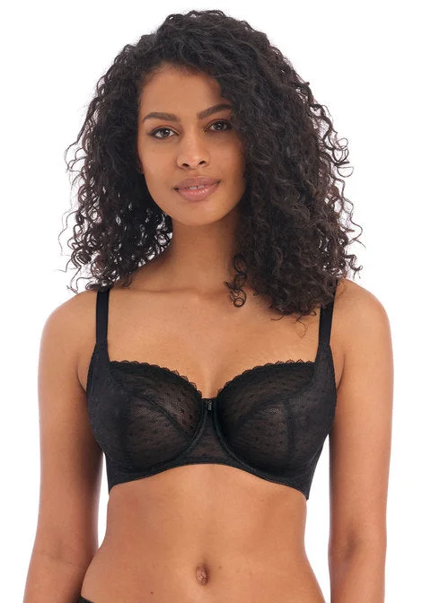 Freya Signature UW Balcony Bra, Black | Freya Balcony Bra | Black Balcony Bra Casual Bralette Set Freya Signature UW Balcony Bra, Black | Freya Balcony Bra | Black Balcony Bra Casual Bralette Set
