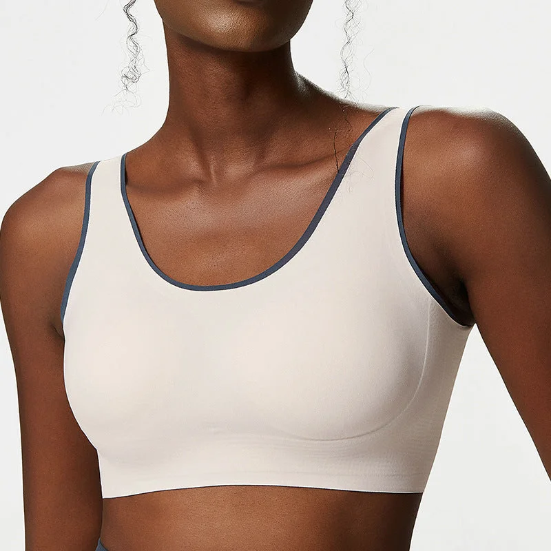 Soft Back Clasp Sports Bra Seamless Sports Bra