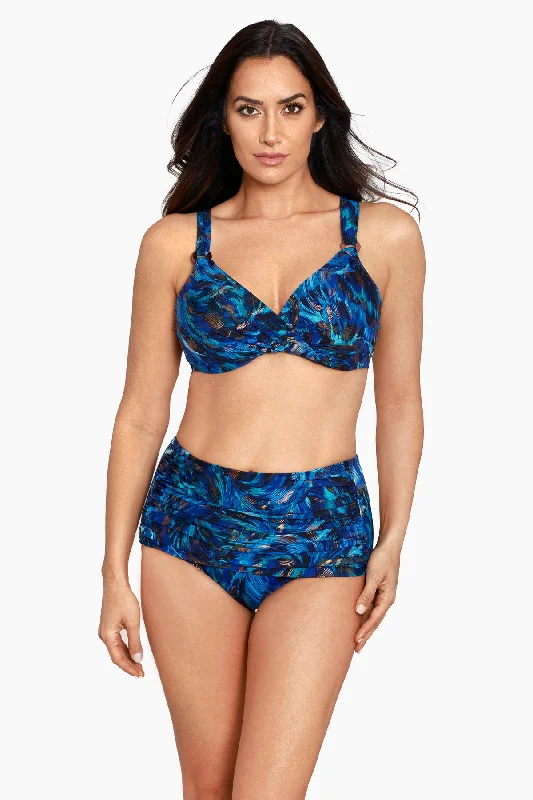 Fandango Plunge Swim Bra Top Bold Swimsuit Design