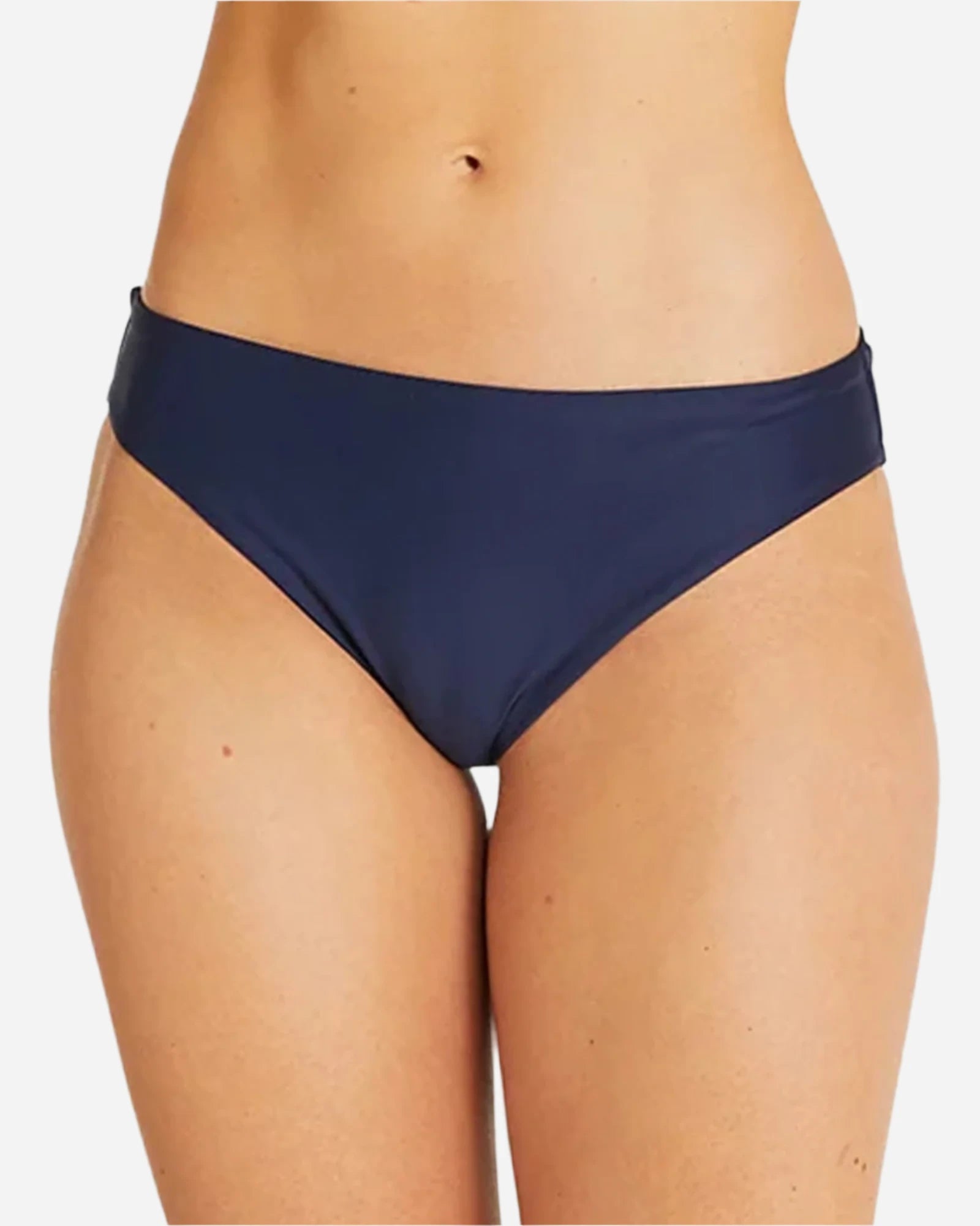 Womens - Swim Bottom - Regular Brief Bikini - Navy Vibrant Bikini Bottoms