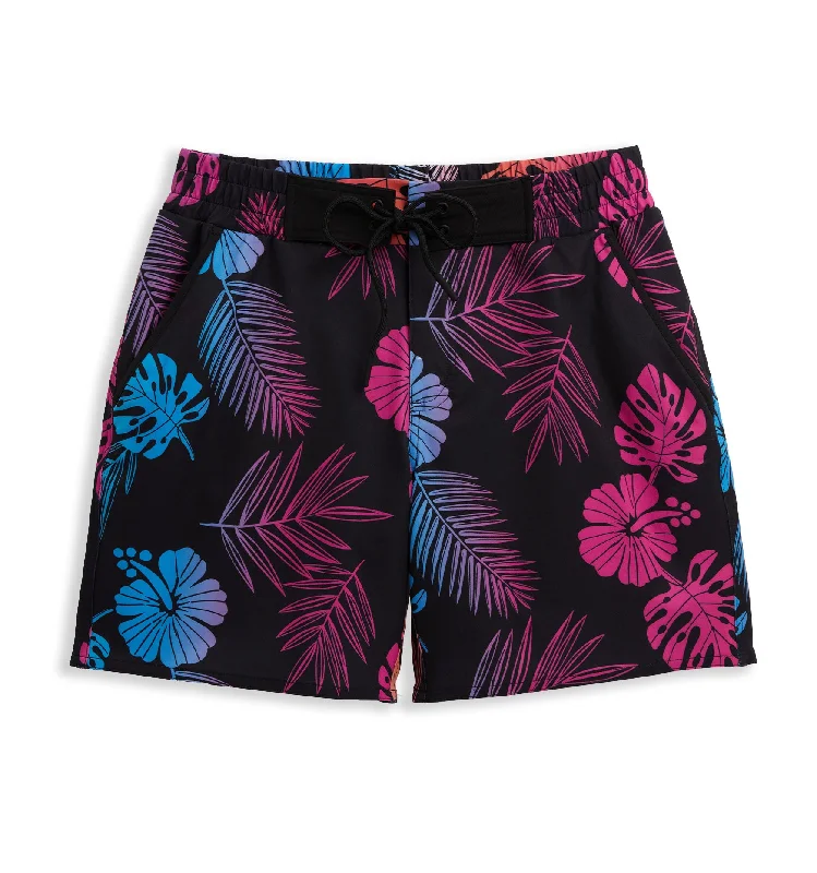 Swim 7" Heritage Board Short - Tropadelic Sporty Swimwear Bottoms