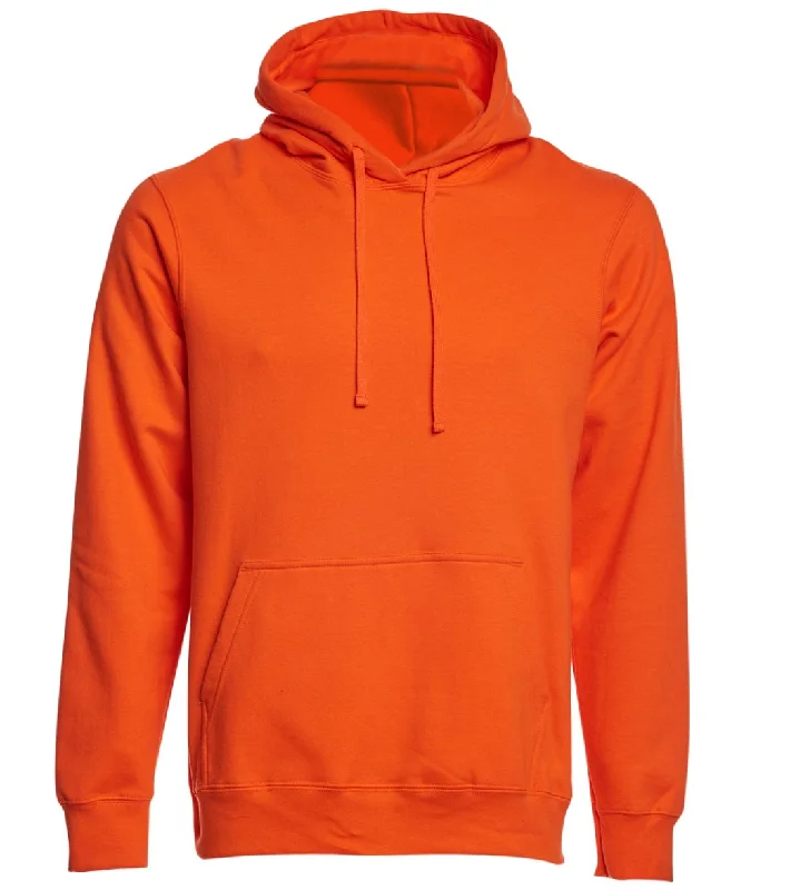 SwimOutlet Unisex Fan Favorite Fleece Pullover Hooded Sweatshirt Orange Sporty Swimwear Bottoms