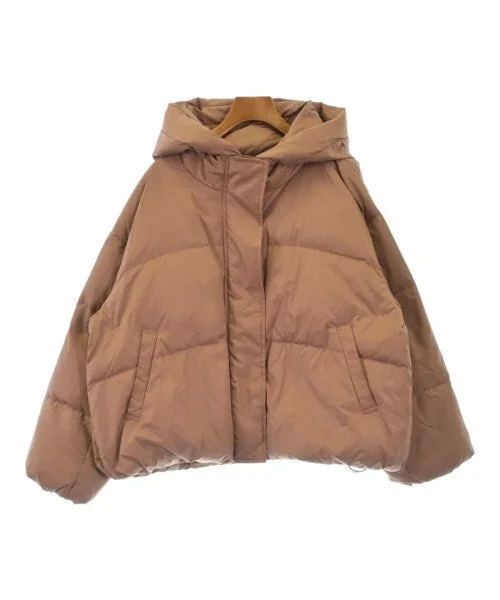 NATURAL BEAUTY BASIC Down jackets/Vests Stand-Up Collar Roll-Neck Collar Turtle Neck