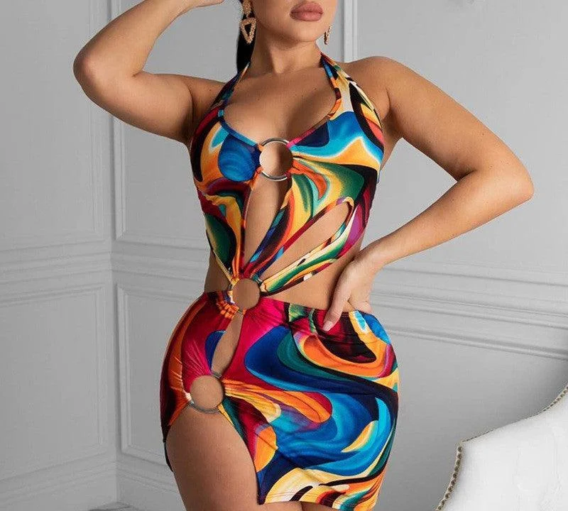 Adogirl Summer Hollow Out Halter Dress Sexy Backless Women Multicolor Evening Party Club Beach Wear Skinny Mini Dresses Vestido Stylish Puff Sleeve Mini Dress Adogirl Summer Hollow Out Halter Dress Sexy Backless Women Multicolor Evening Party Club Beach Wear Skinny Mini Dresses Vestido Stylish Puff Sleeve Mini Dress